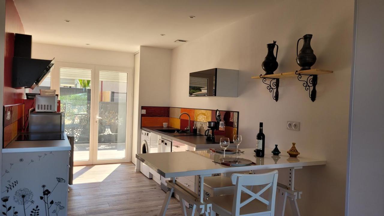 Gite Du Soleil Maison Lumineuse Avec Terrasse Solarium Parking Prive Sorède 外观 照片